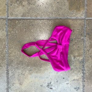 Vibrant Pink Bikini Top
